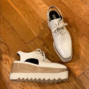 Stella McCartney cut out elyse platform shoes
